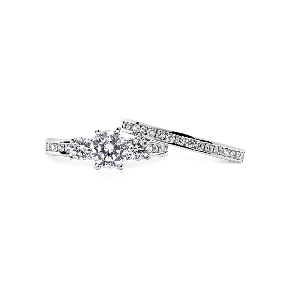 WEDDING SET RING WITH BAND - Trove & Co.