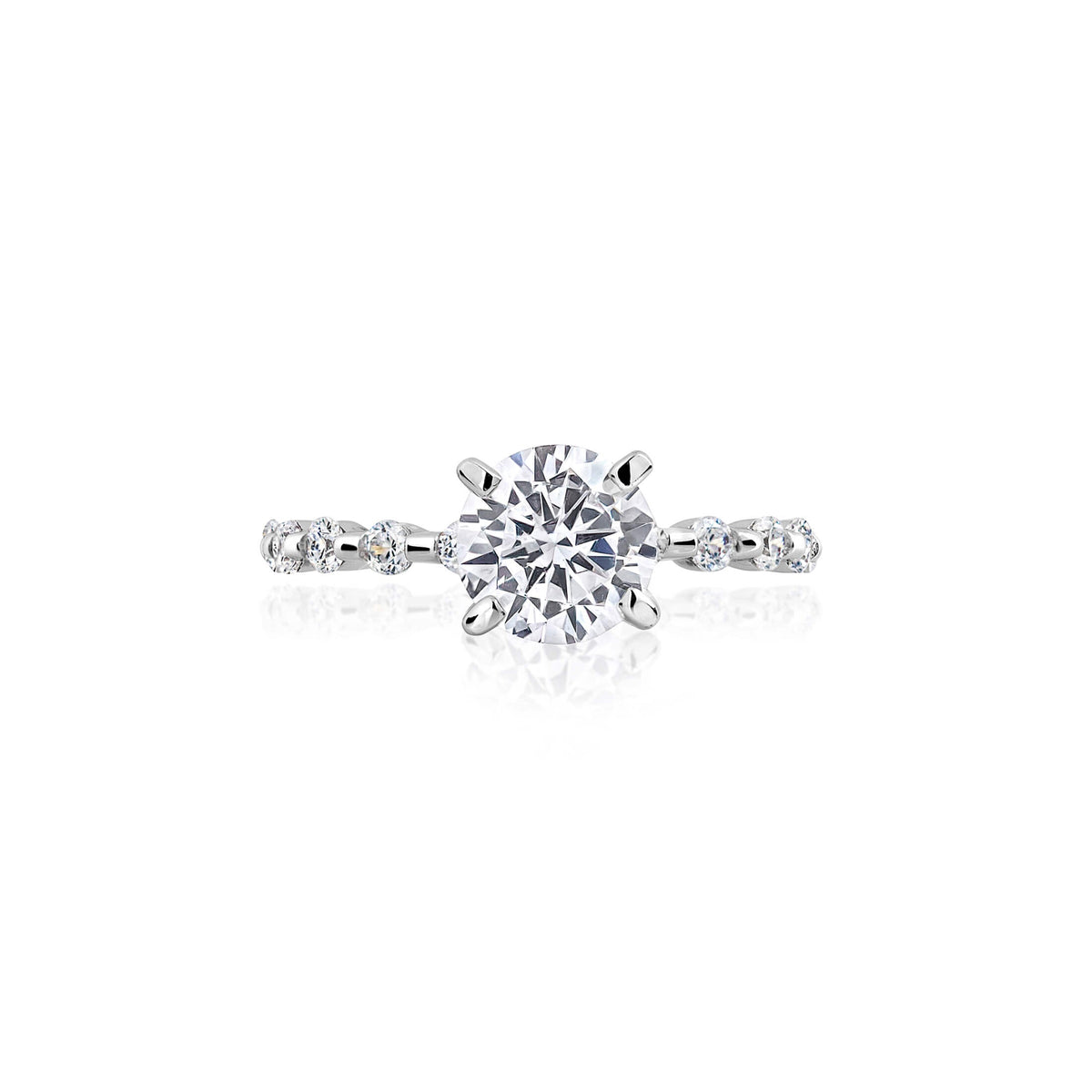Brilliant Cut Wedding Set - Trove & Co.