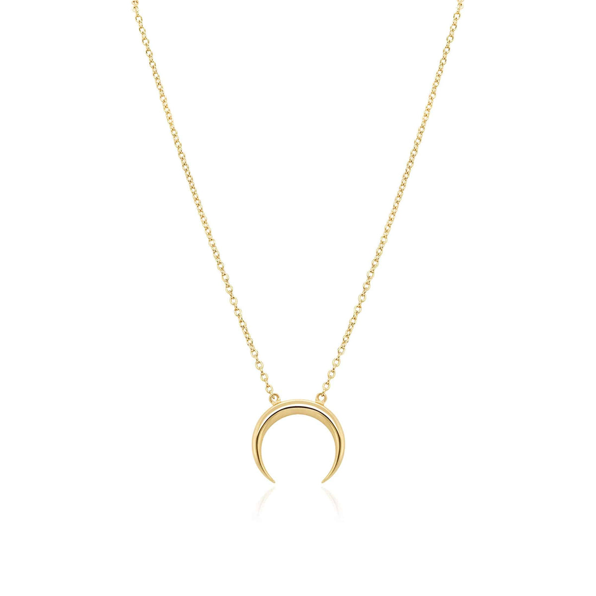 CRESCENT MOON NECKLACE - Trove & Co.
