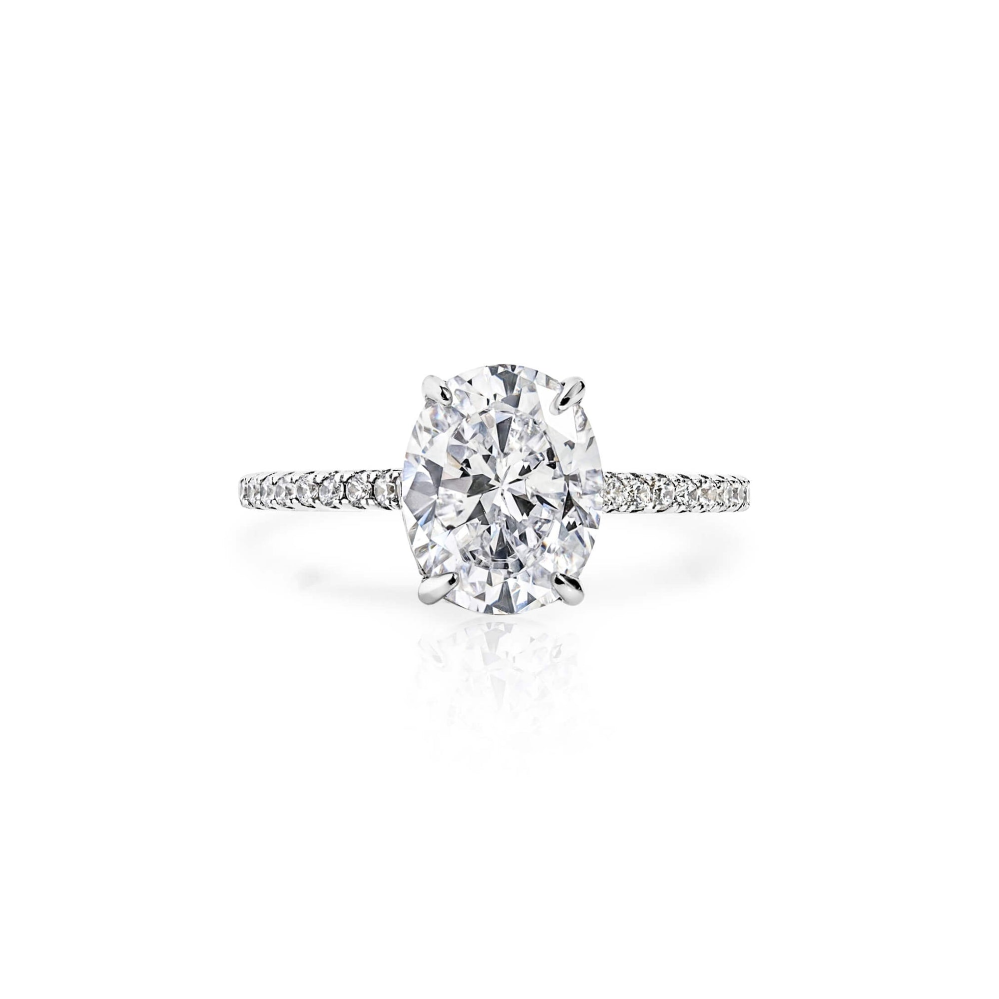 HIDDEN HALO ENGAGEMENT RING - Trove & Co.
