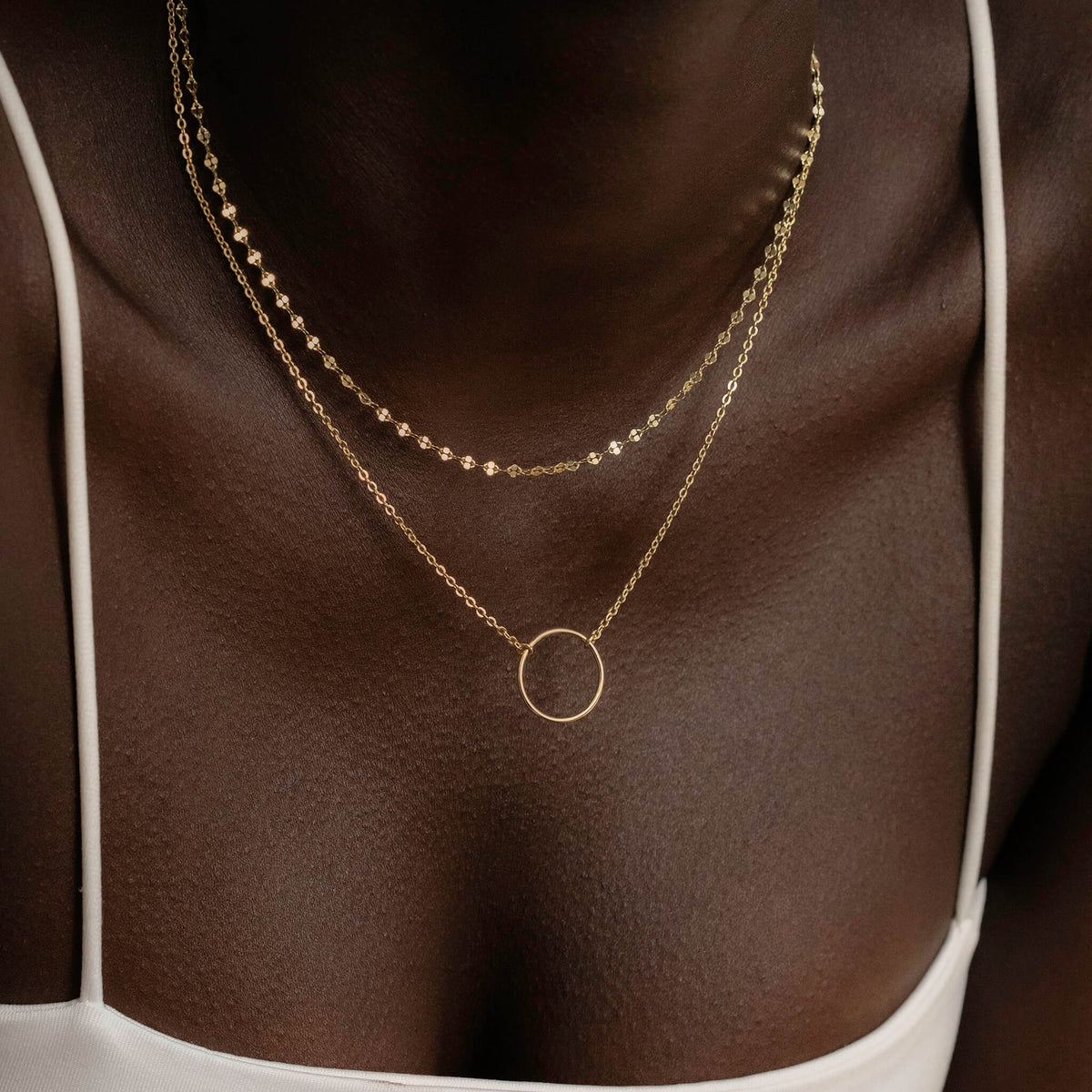 Delicate Karma Necklace - Trove & Co.