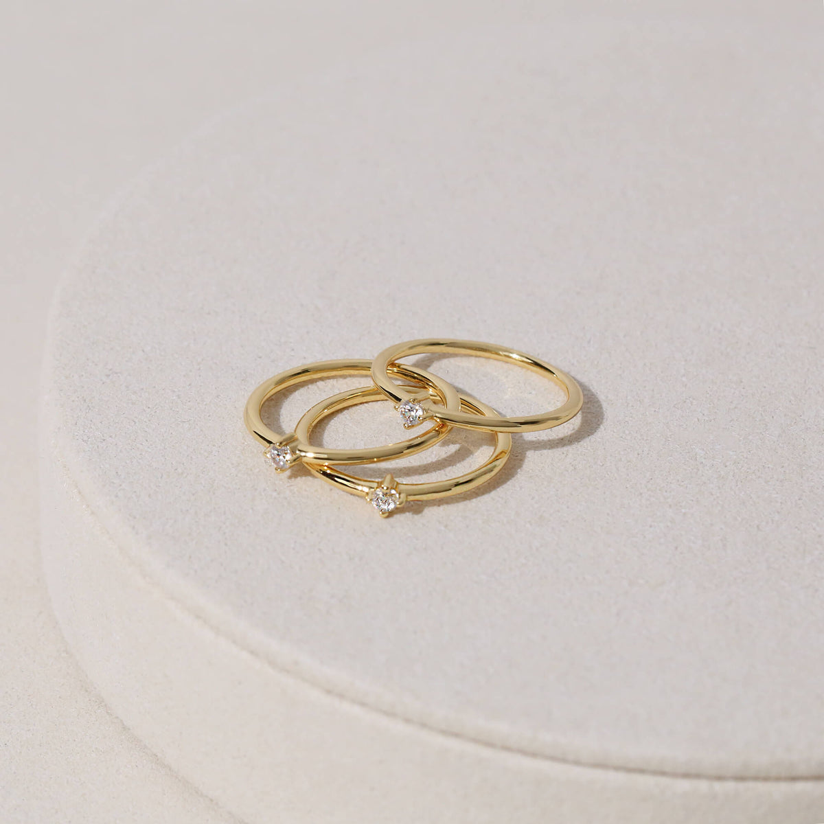MINI SOLITAIRE RING - Trove & Co.