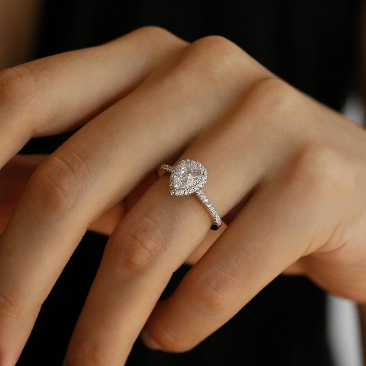 Pear Cut Engagement Ring - Trove & Co.