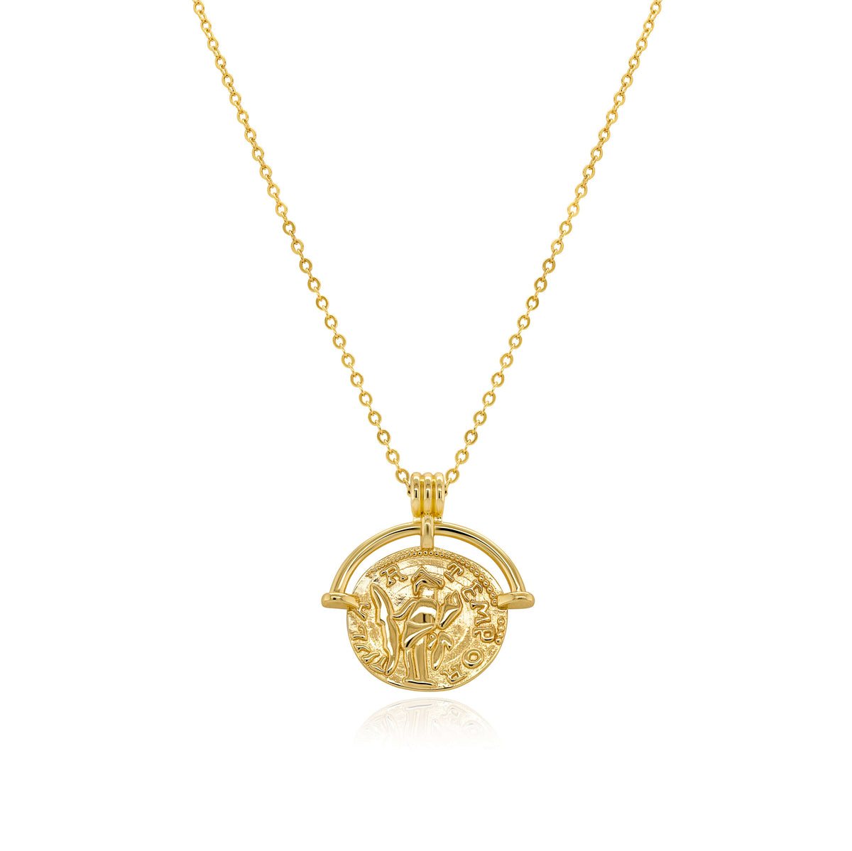 Roman Goddess Pendant - Trove & Co.