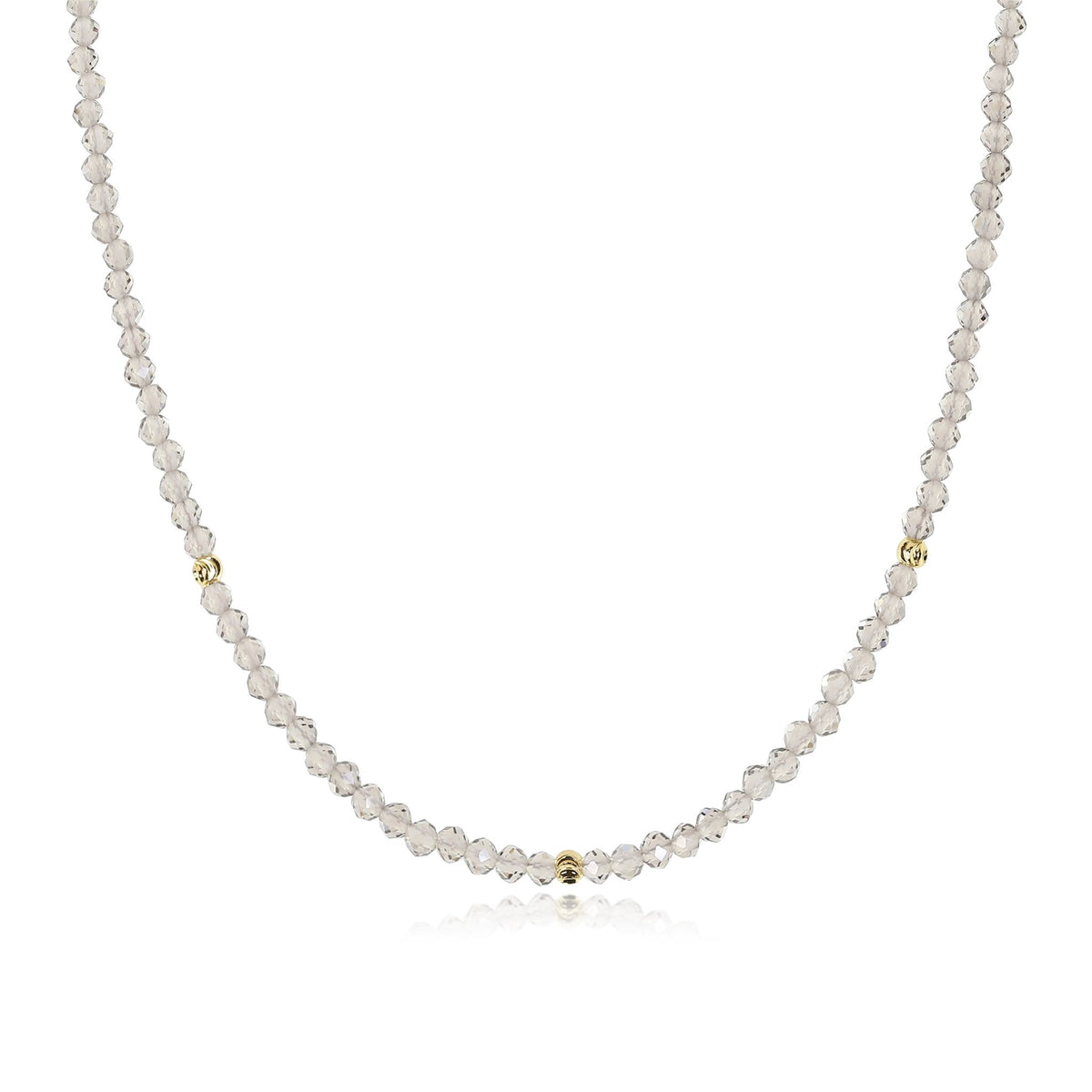 AURA GEMSTONE CHOKER - BLACK ONYX - Trove & Co.