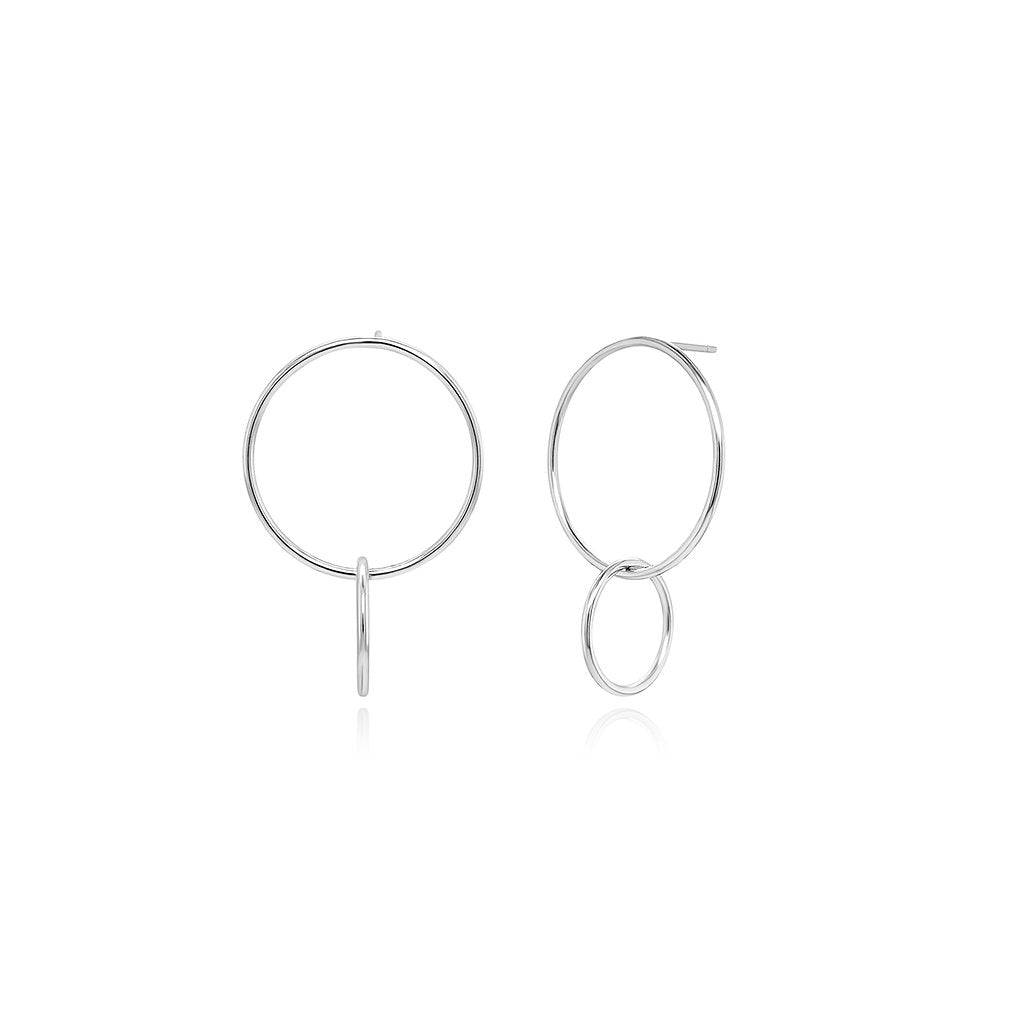 BELLA DOUBLE HOOP EARRINGS - Trove & Co.
