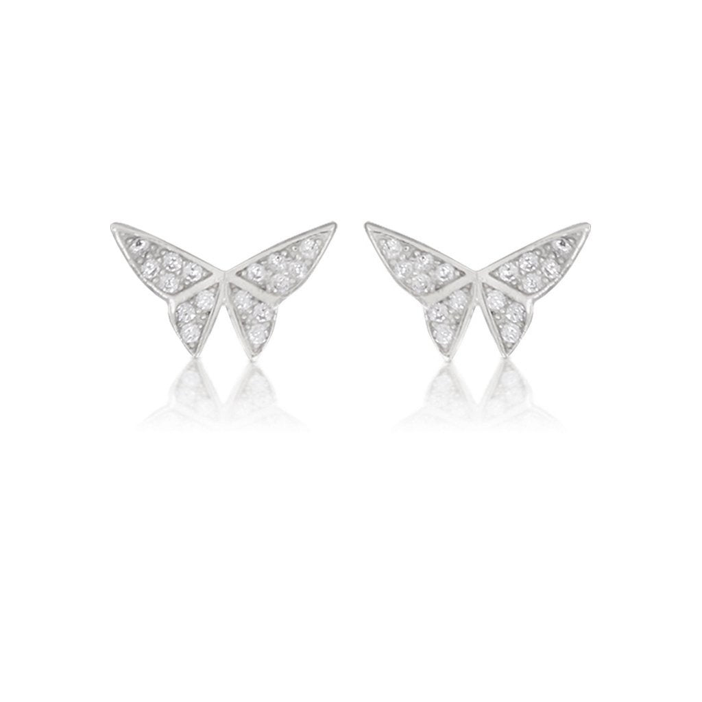 Butterfly earrings gold - Trove & Co.
