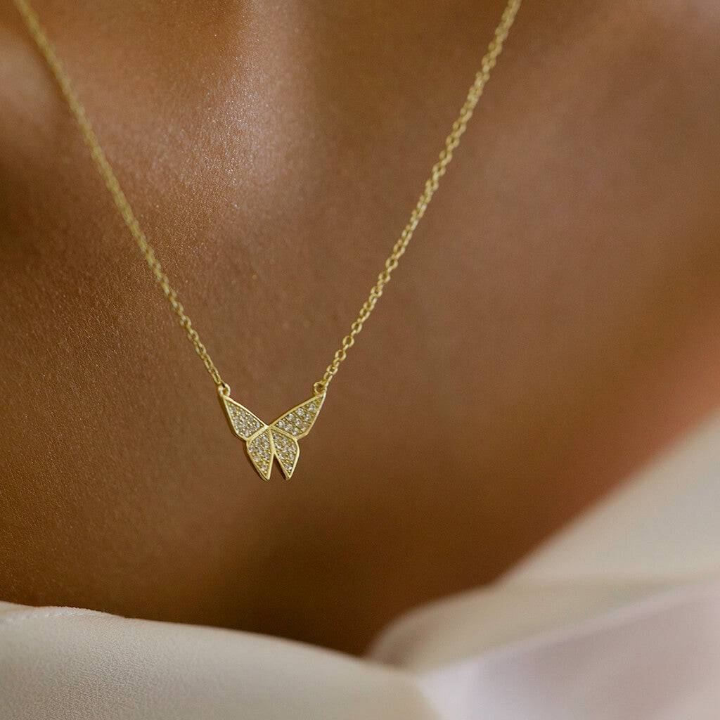 BUTTERFLY NECKLACE - Trove & Co.