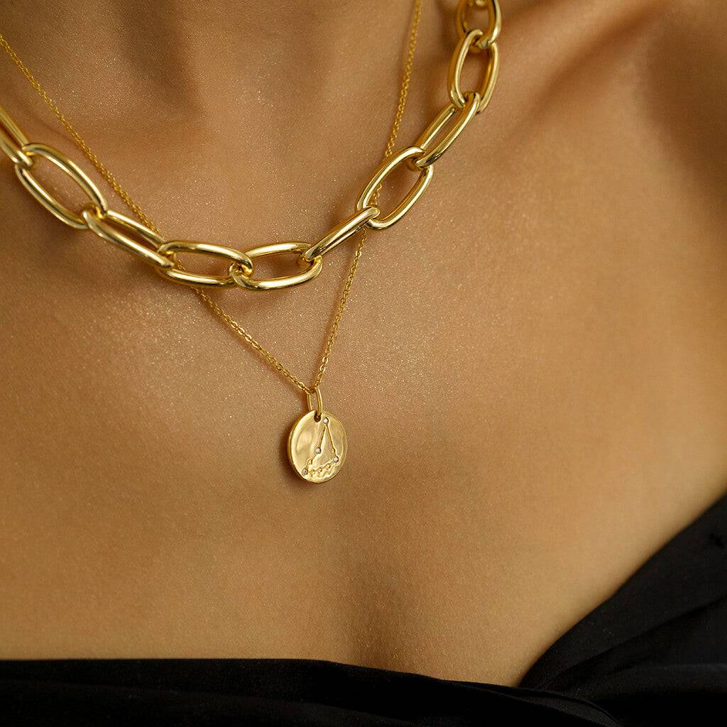 DAINTY ZODIAC CONSTELLATION NECKLACE - Trove & Co.
