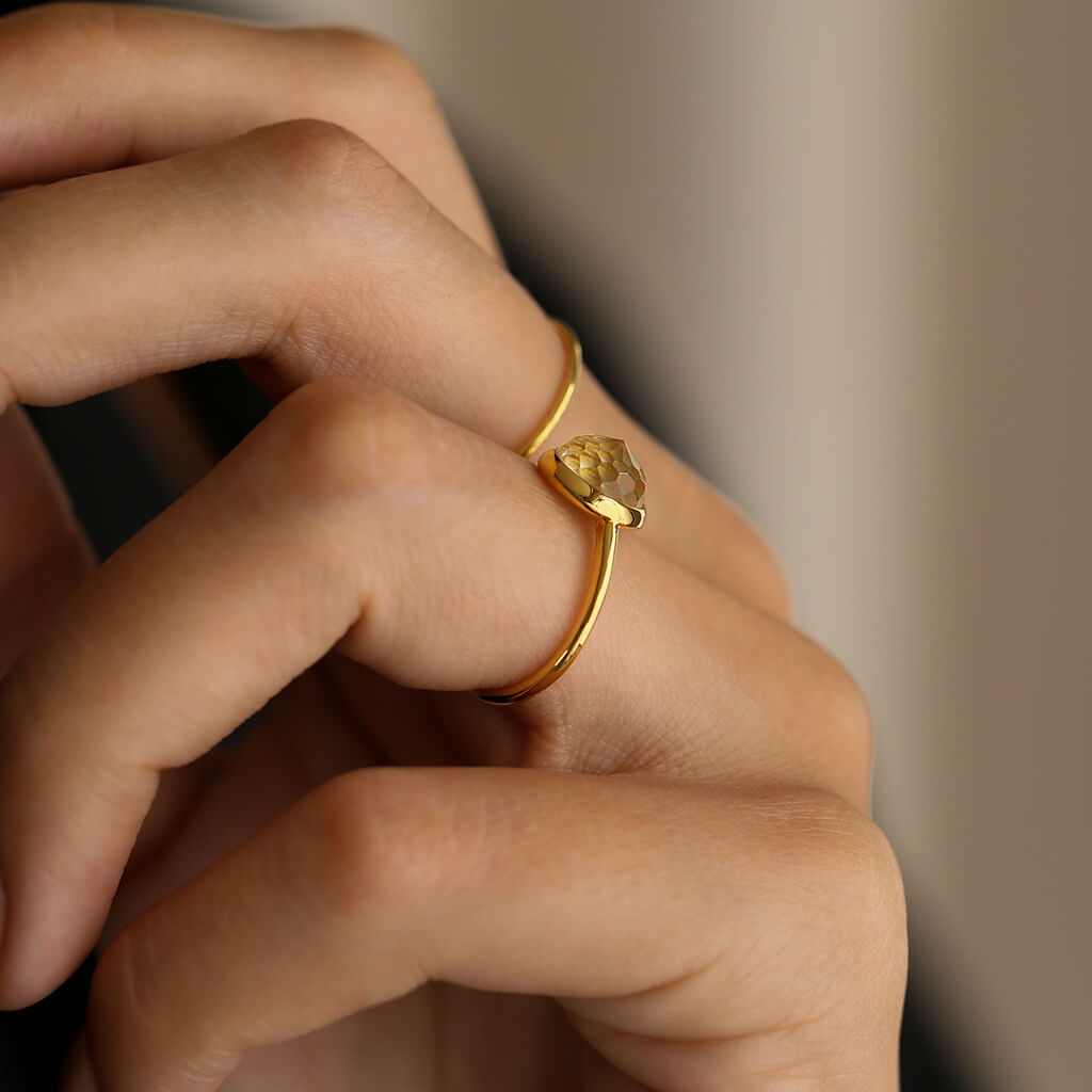 citrine ring - Trove & Co.