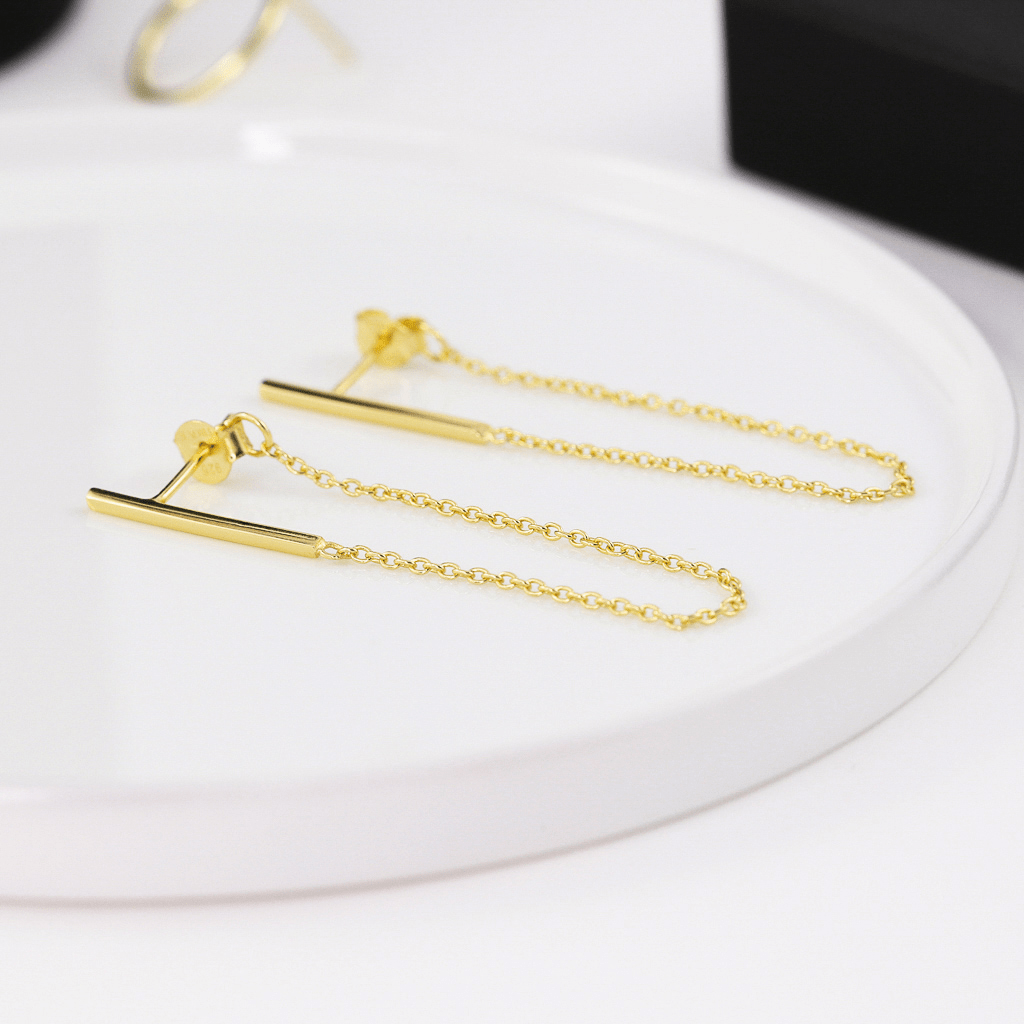 DANGLING BAR EAR JACKET - Trove & Co.