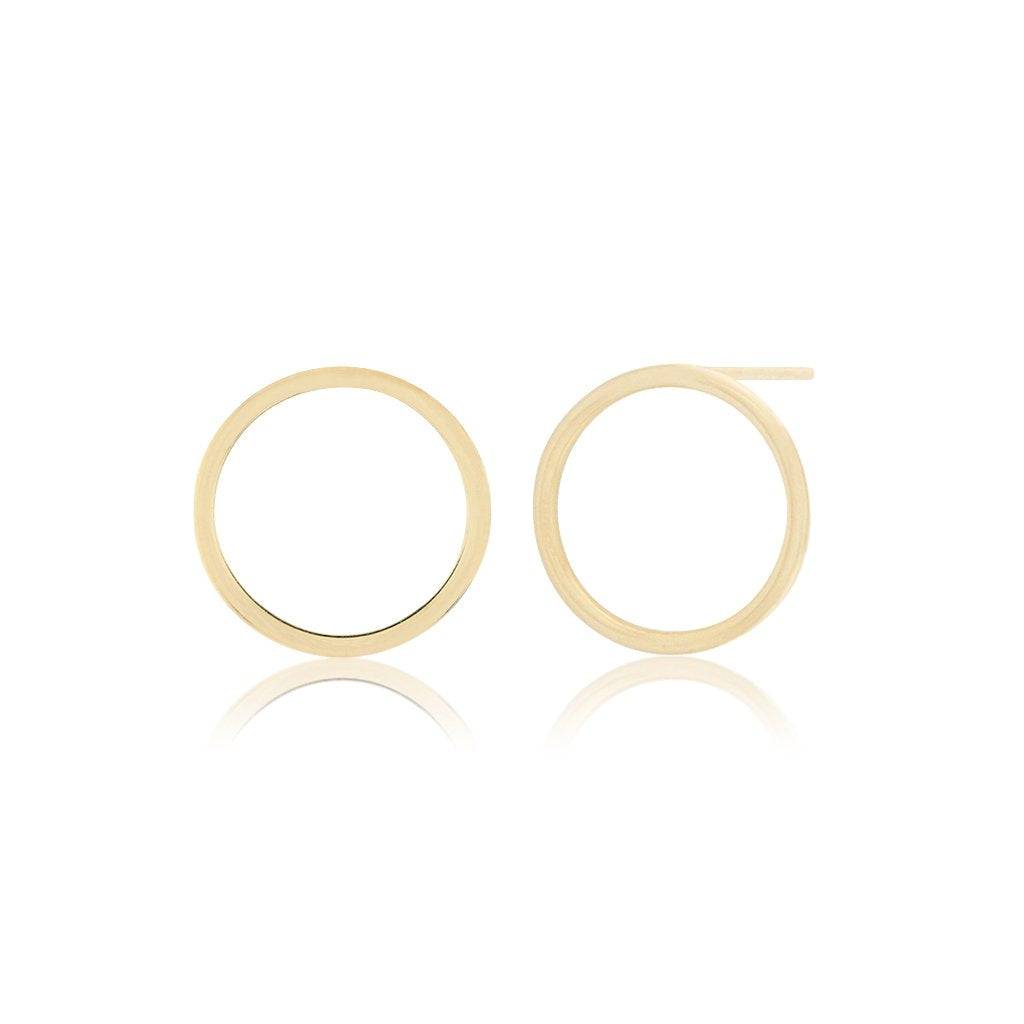 DELICATE CIRCLE STUD - Trove & Co.
