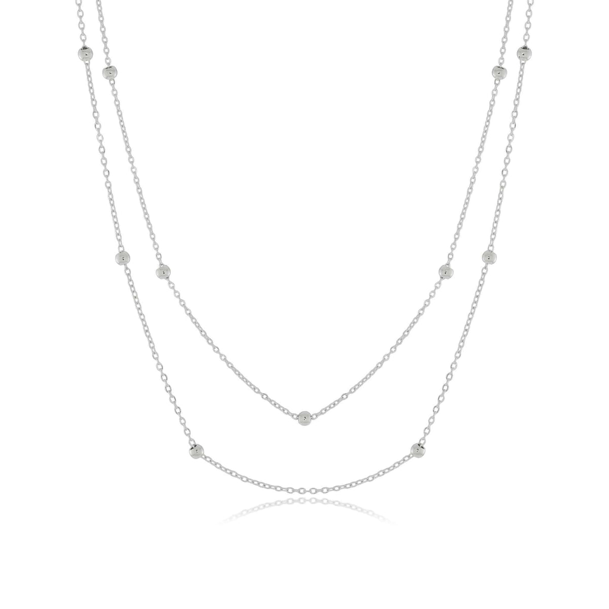 DOUBLE SATELLITE NECKLACE - Trove & Co.