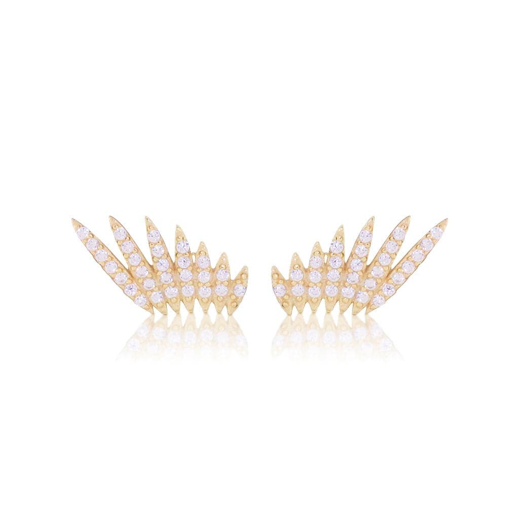 FAN EARRINGS - Trove & Co.