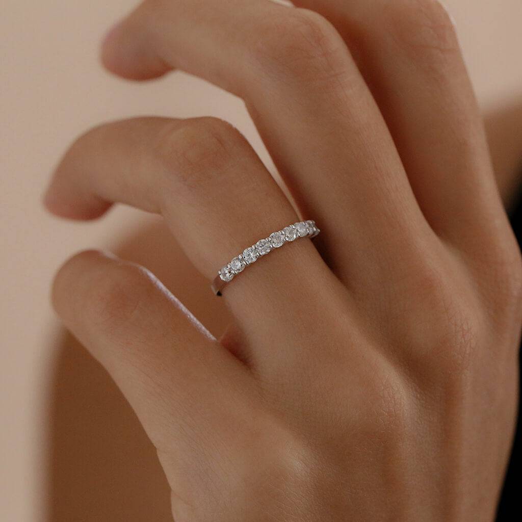 semi eternity ring- Trove & Co.