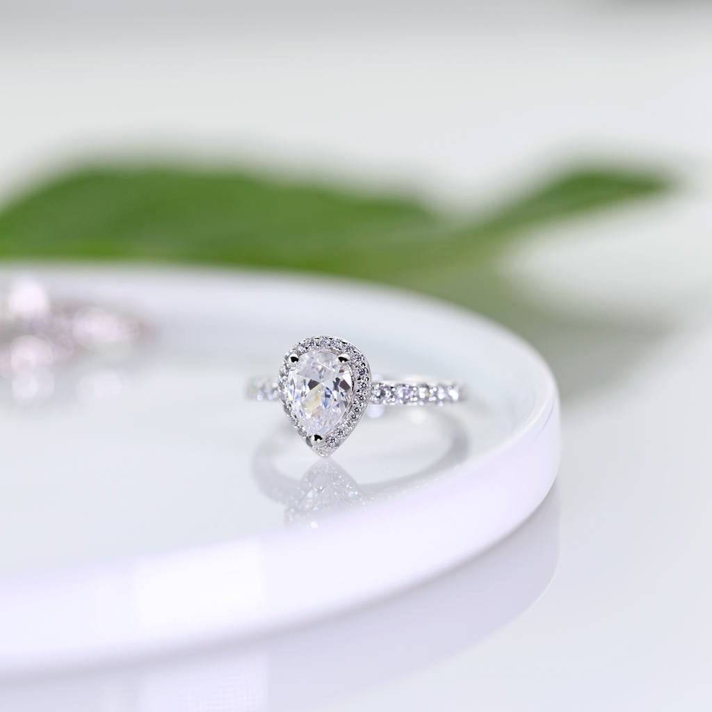 pear shaped ring - Trove & Co.