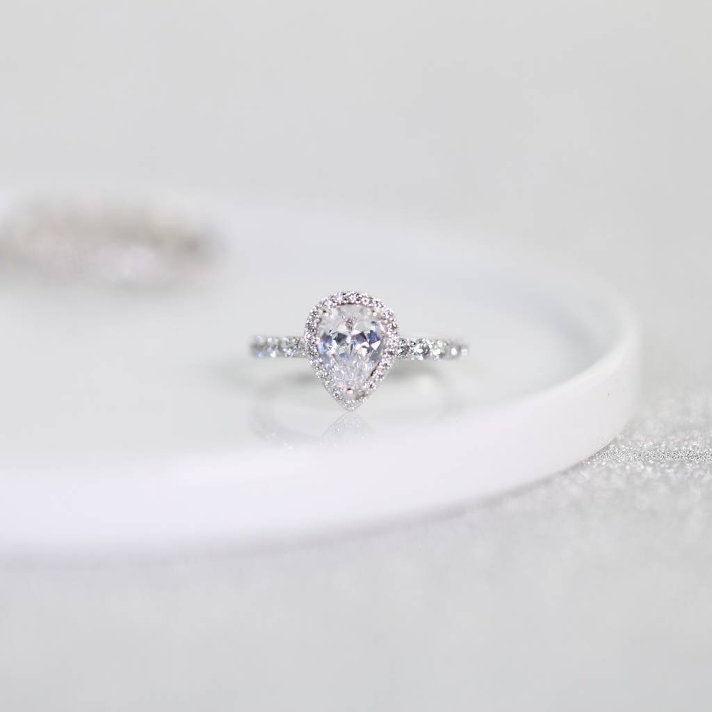 Pear Cut Engagement Ring - Trove & Co.