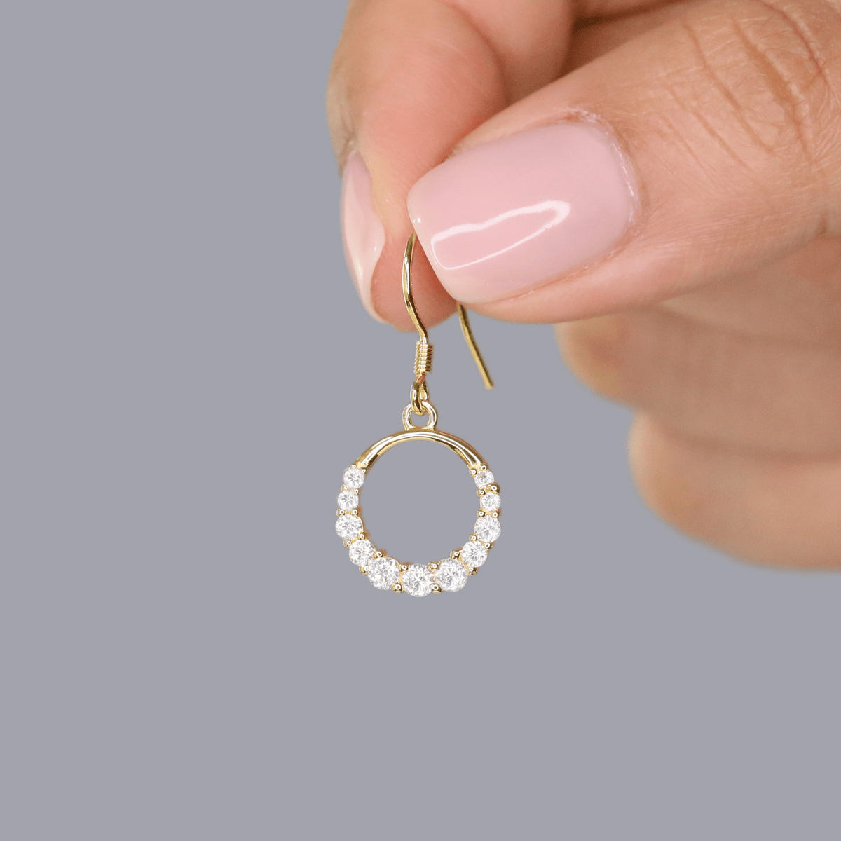 JASMINE FRENCH HOOK EARRINGS - Trove & Co.