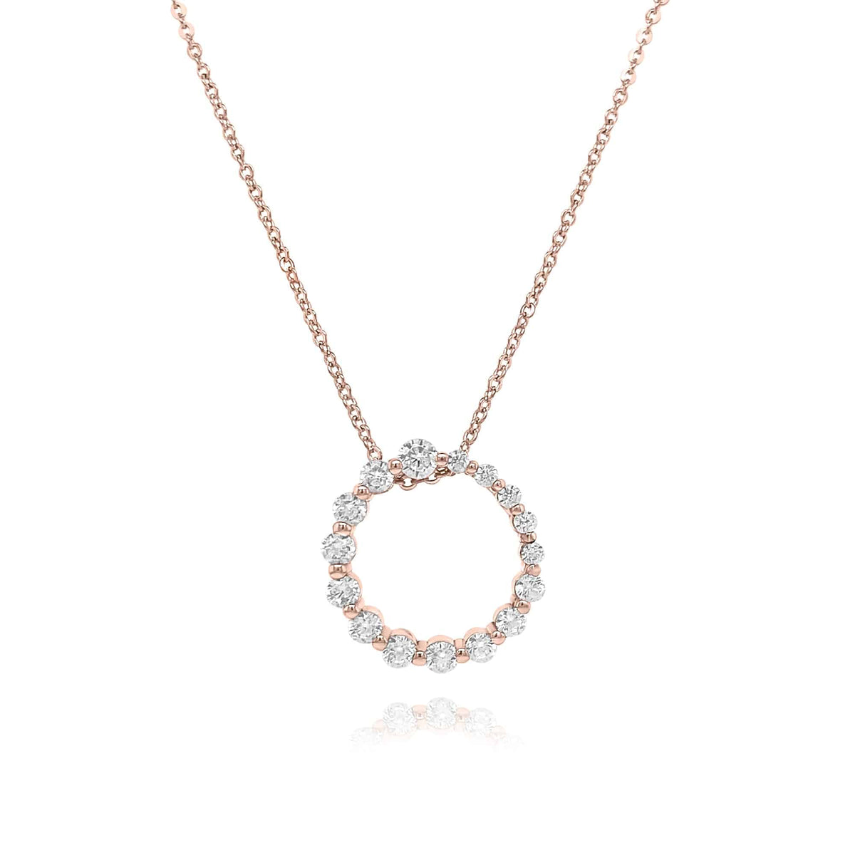 Gold eternal karma necklace - Trove & Co.