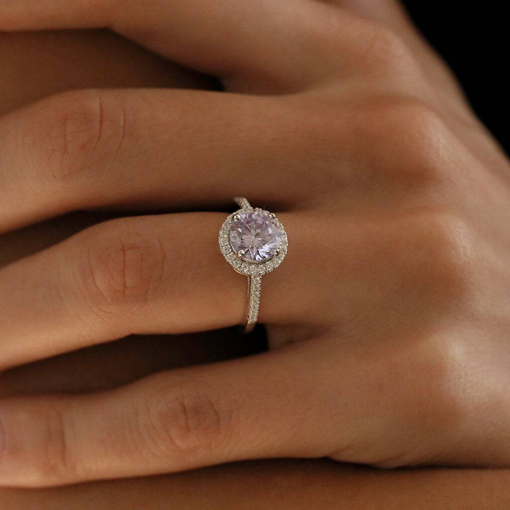 lavender stone ring - Trove & Co.