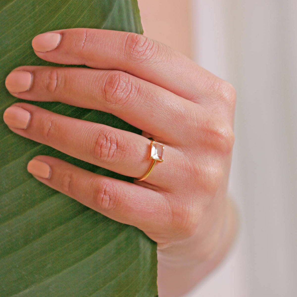 Muse gold ring