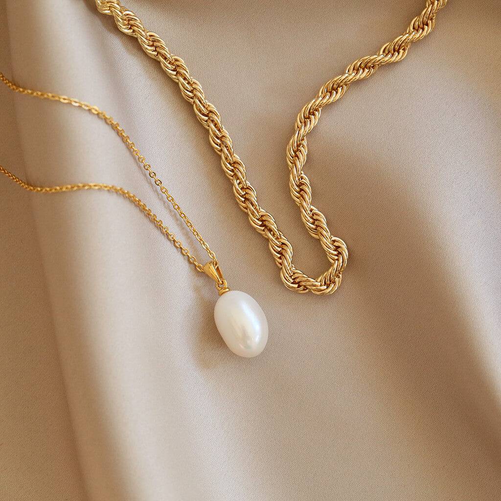 ROPE CHAIN NECKLACE (4mm) - Trove & Co.