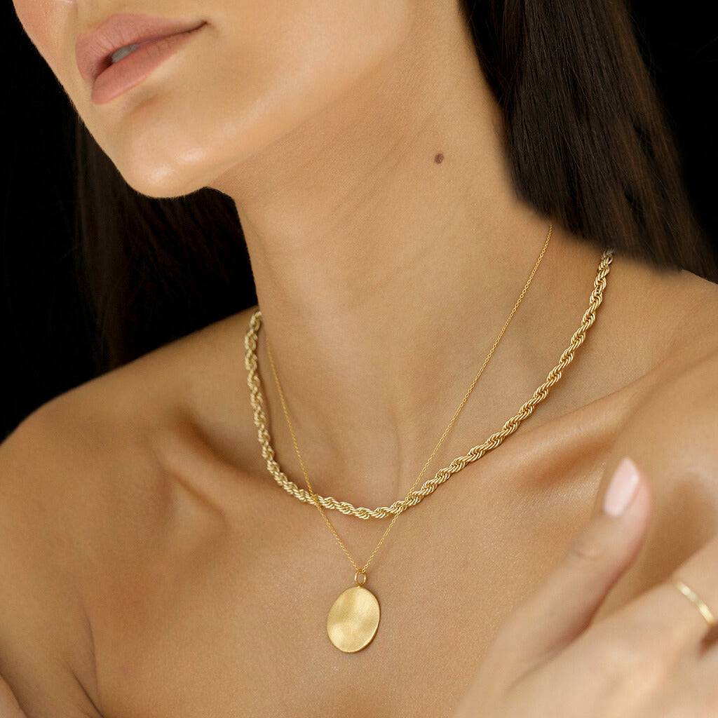 ROPE CHAIN NECKLACE (4mm) - Trove & Co.