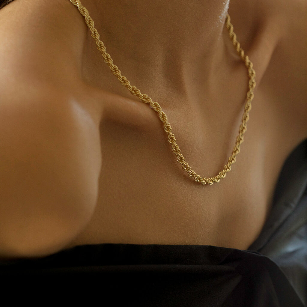 4mm rope chain - Trove & Co.