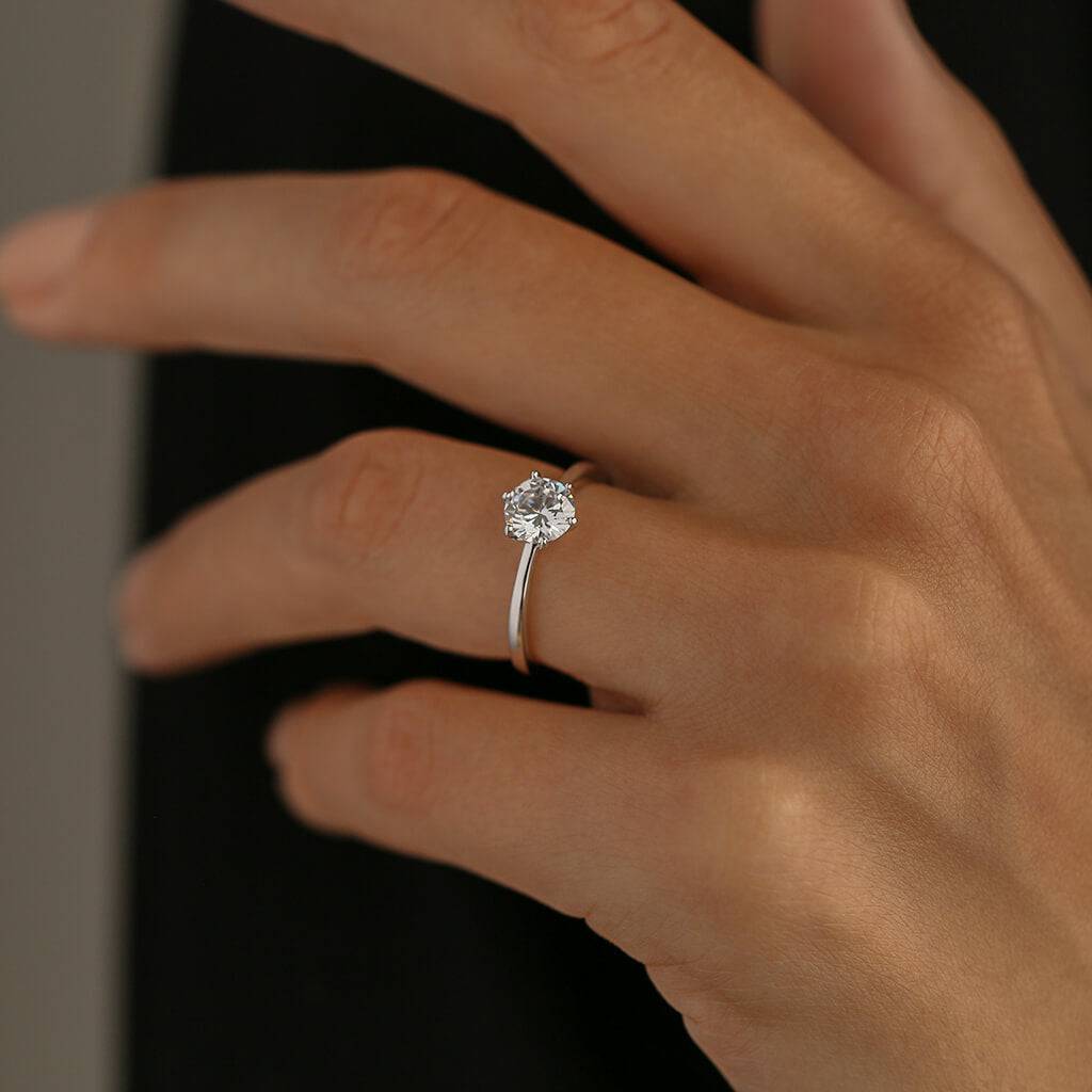 ELLE SOLITAIRE RING 1.25 CT - Trove & Co.
