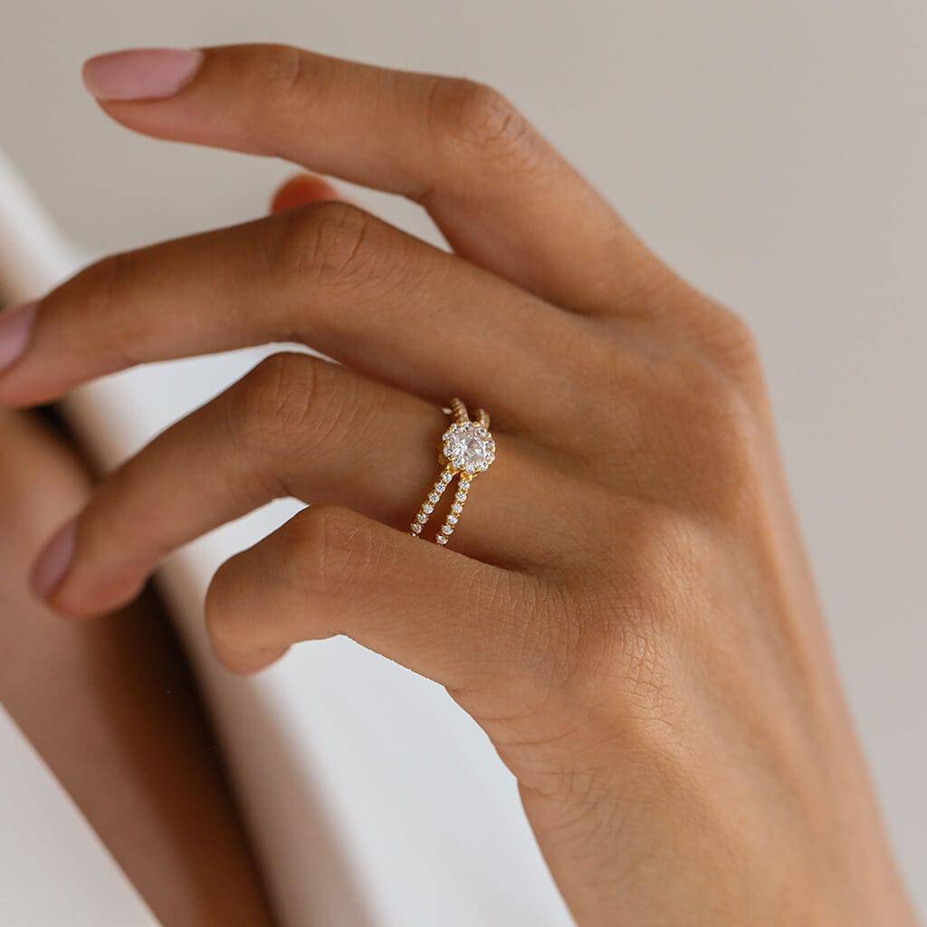 split shank engagement ring - Trove & Co.
