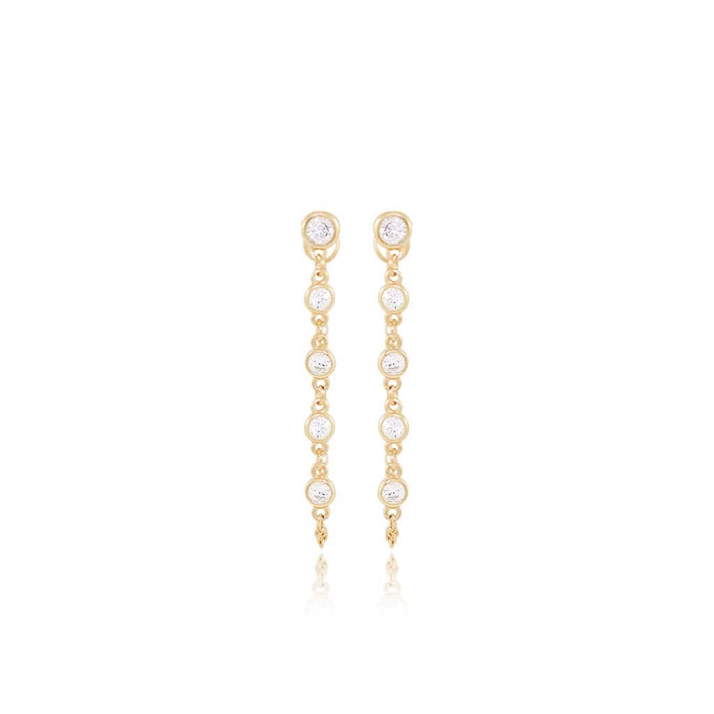 ear jacket gold - Trove & Co.