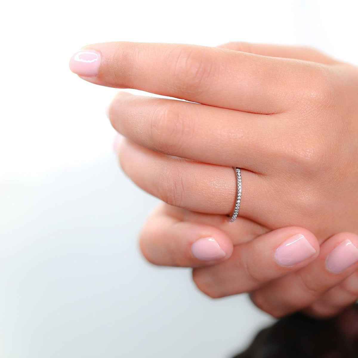 thin eternity bands - Trove & Co.