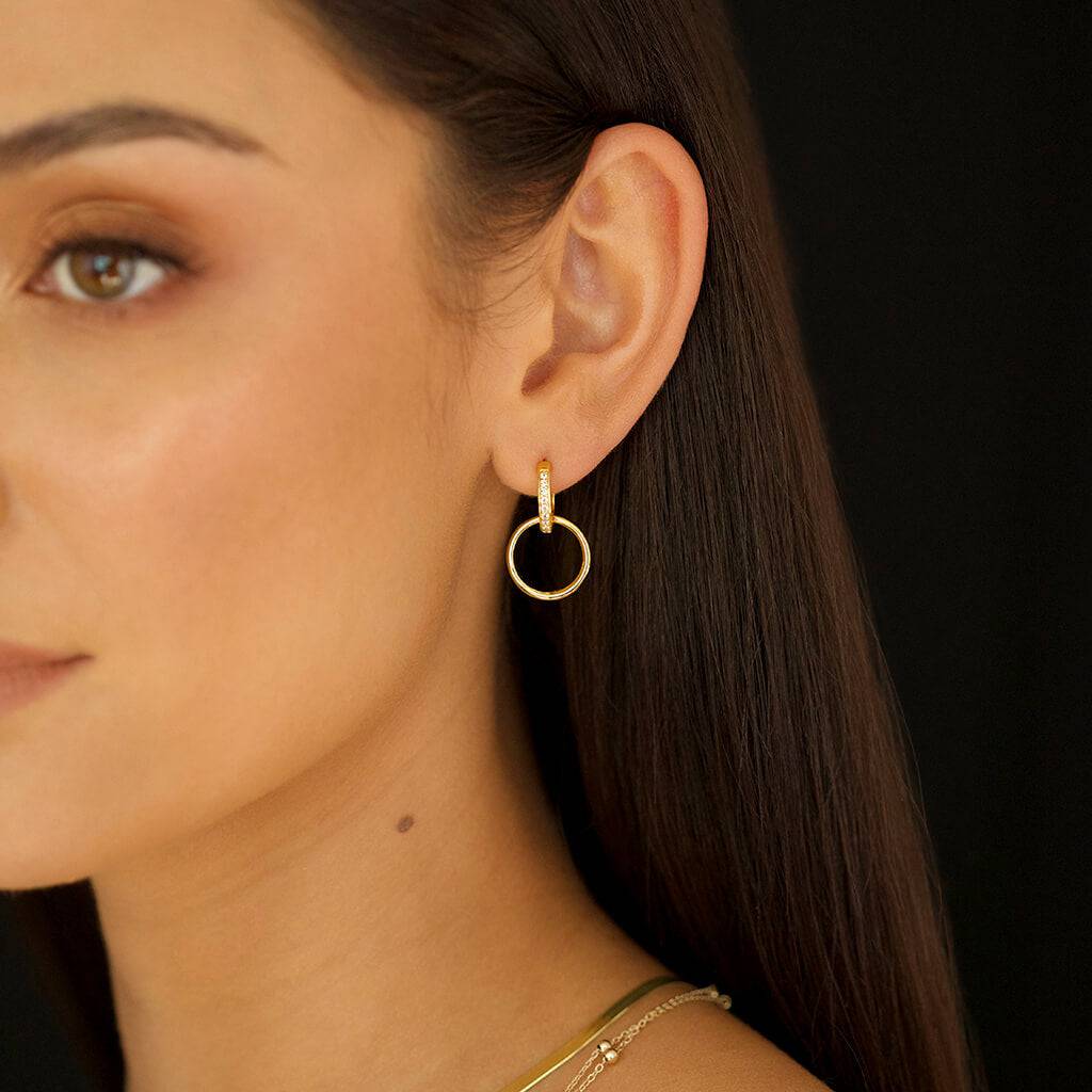 VALENTINA HOOP EARRINGS - Trove & Co.