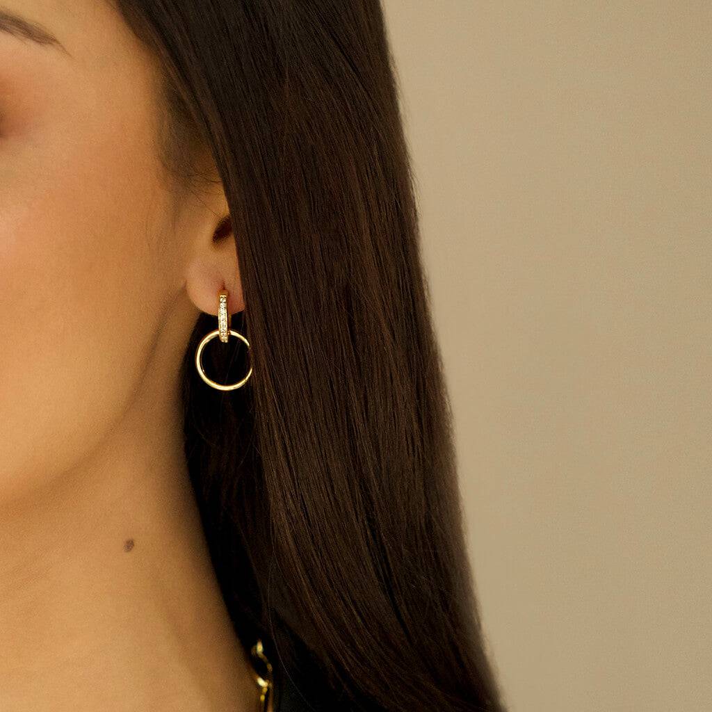 VALENTINA HOOP EARRINGS - Trove & Co.