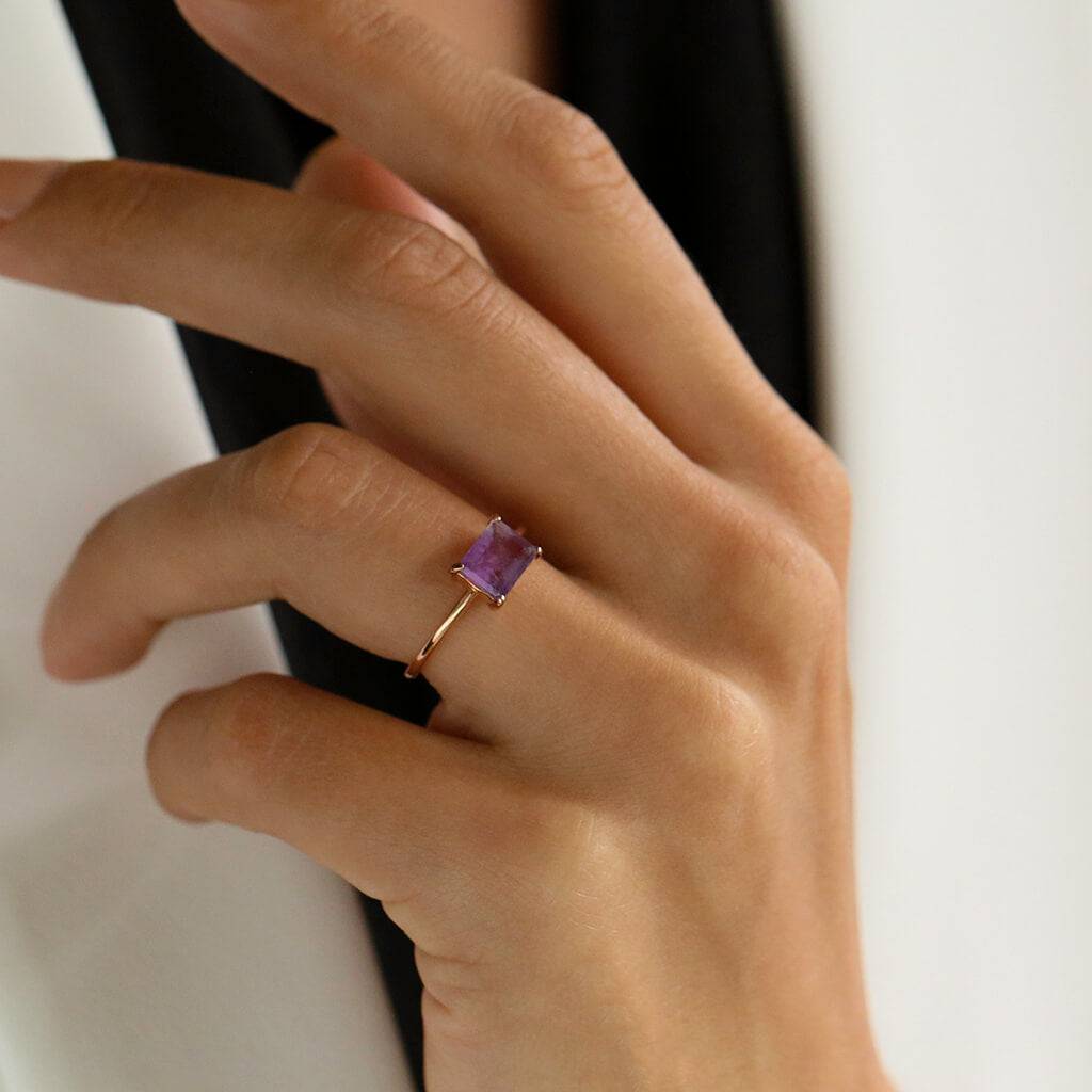 AMETHYST MUSE RING - Trove & Co.