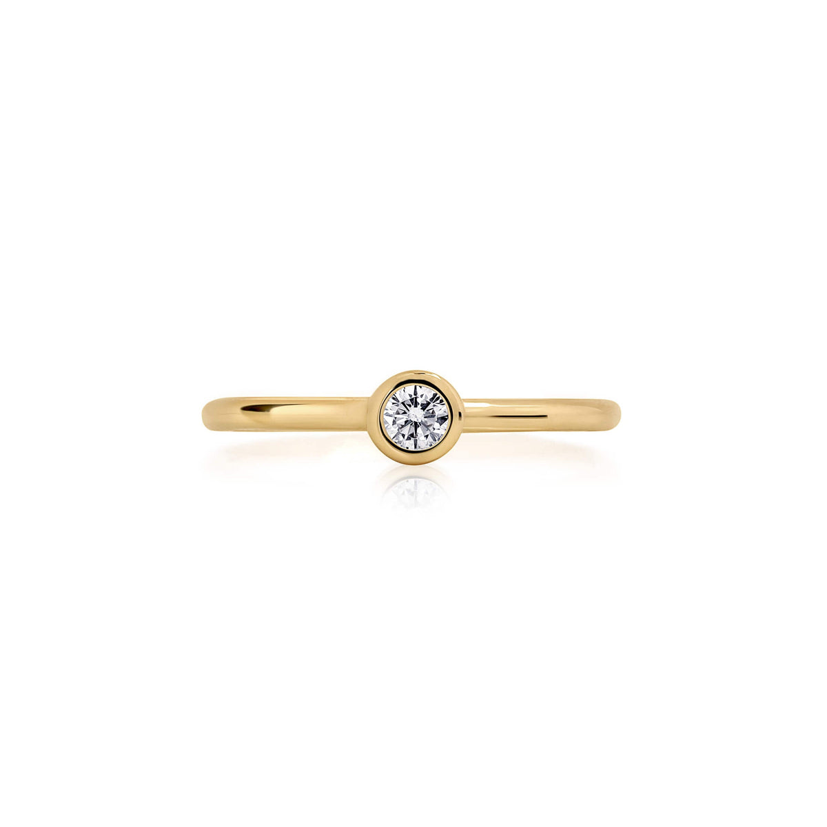 BEZEL SET SOLITAIRE - Trove & Co.