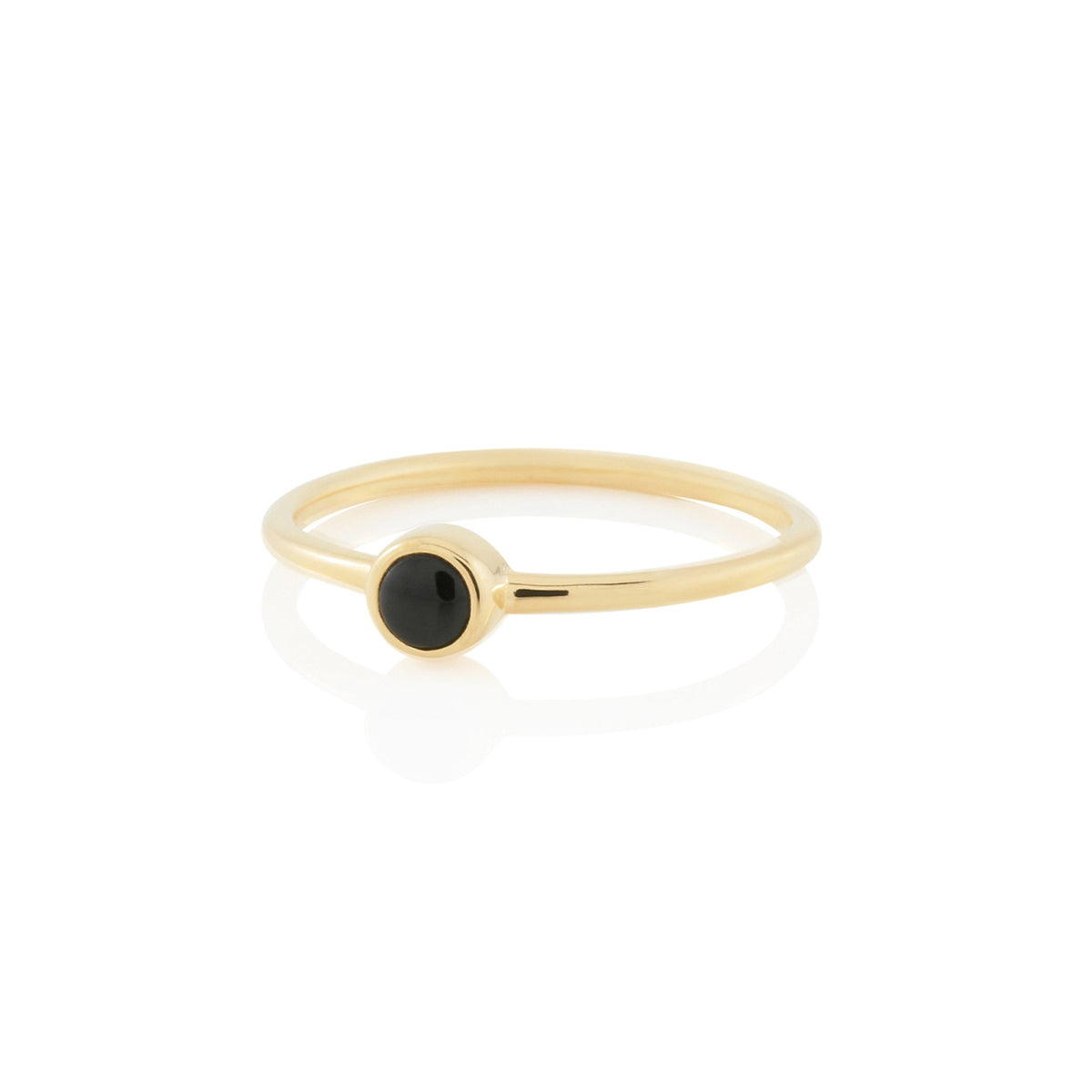 BLACK ONYX SOLITAIRE - Trove & Co.