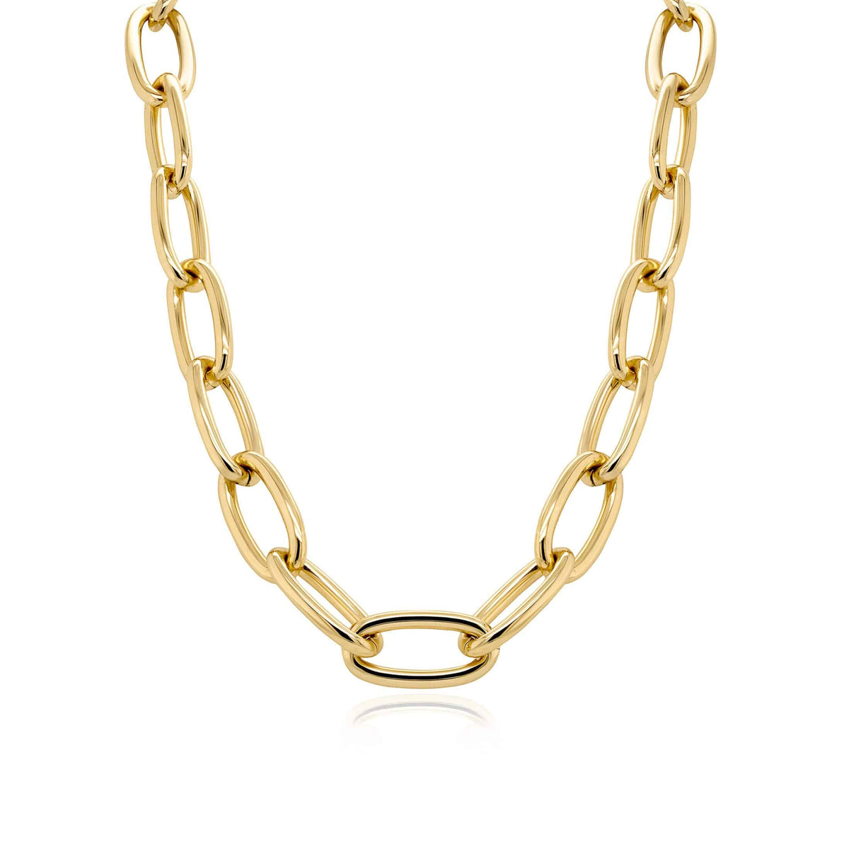 Chunky chain link necklace - Trove & Co