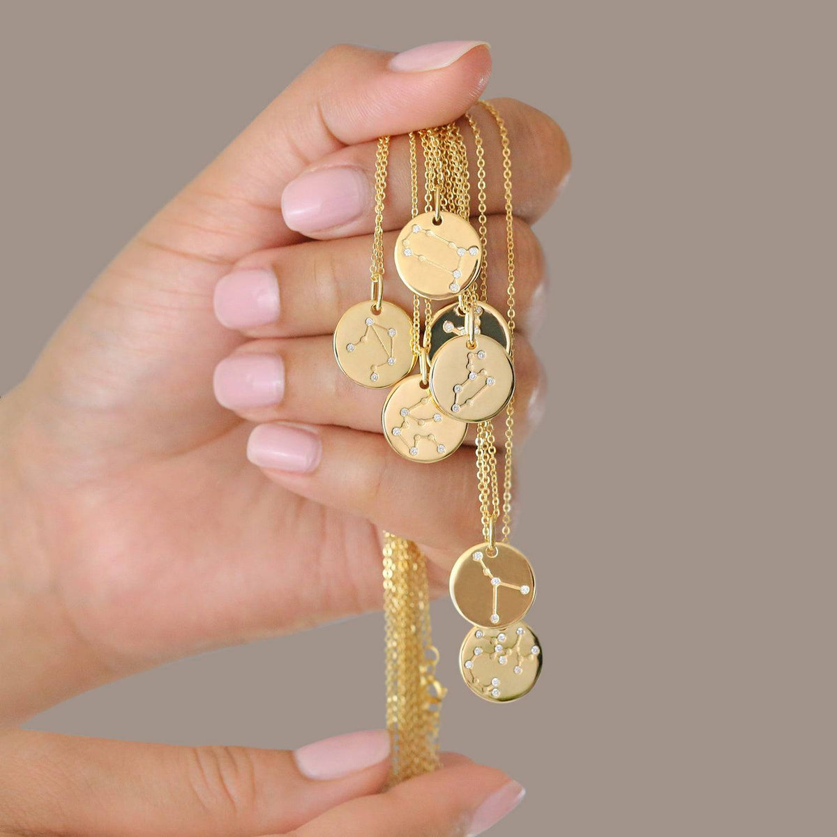 dainty zodiac necklace - Trove & Co.