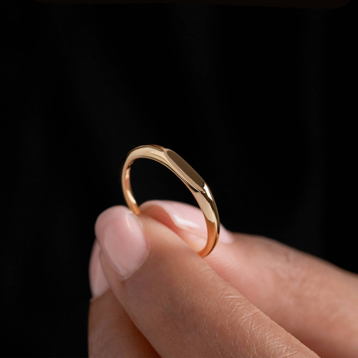 MINI SIGNET RING - Trove & Co.