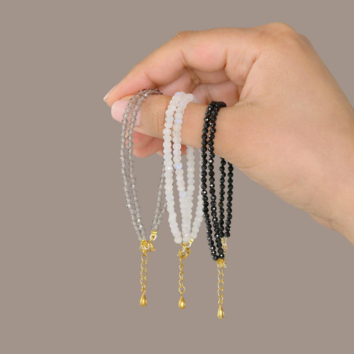 AURA GEMSTONE BRACELET - MOONSTONE - Trove & Co.