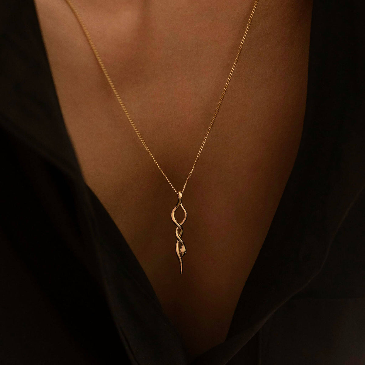 Serpent Pendant - Trove & Co.