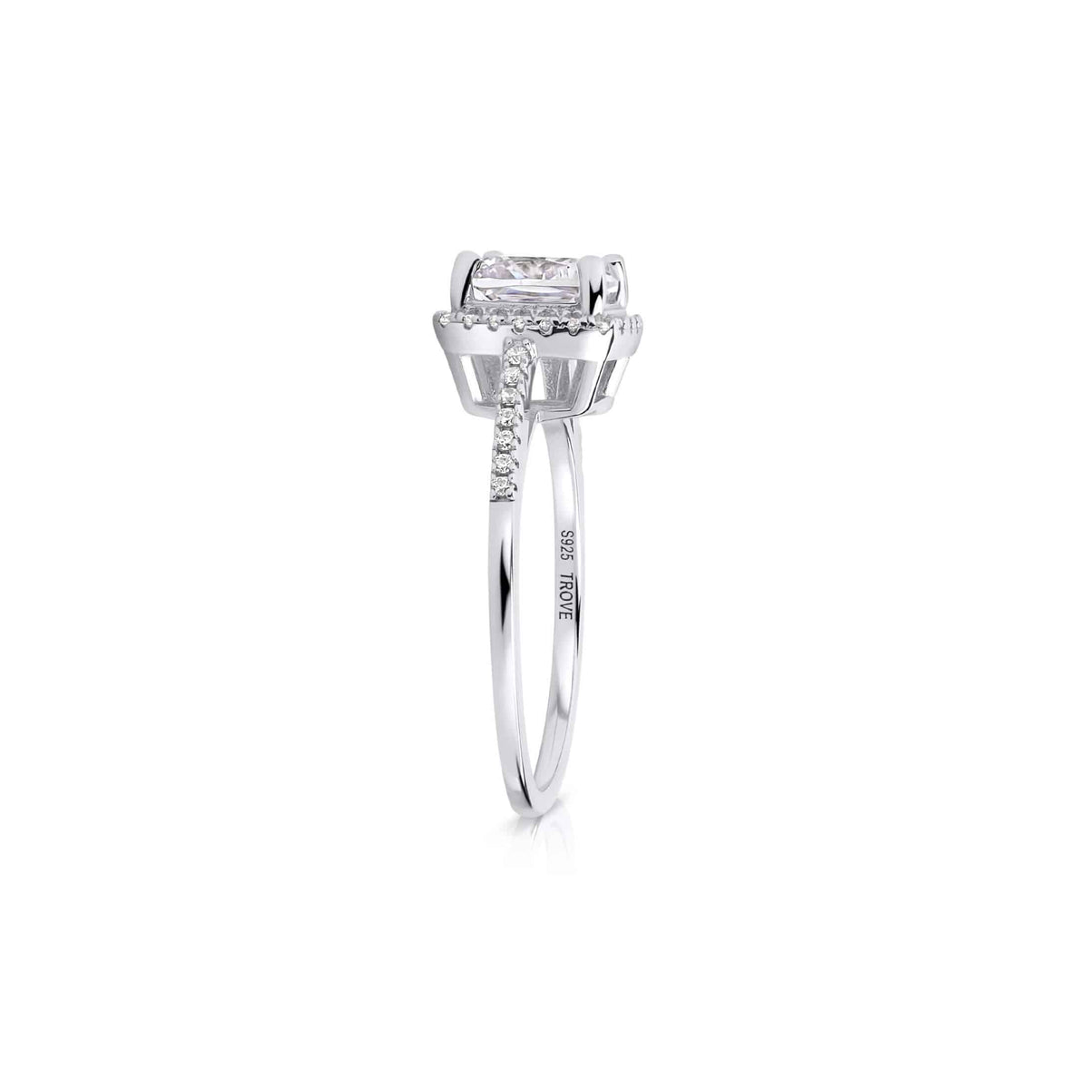HALO ENGAGEMENT RING - Trove & Co.