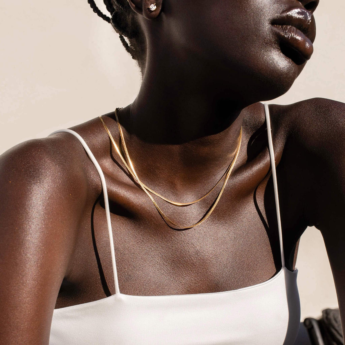 DAINTY FLAT CURB CHAIN - Trove & Co.