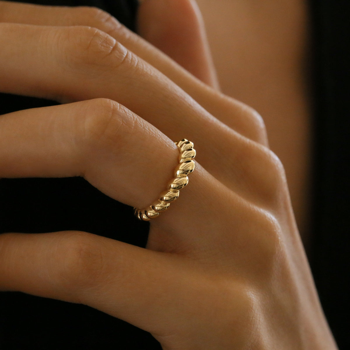 ROPE CHAIN RING - Trove & Co.