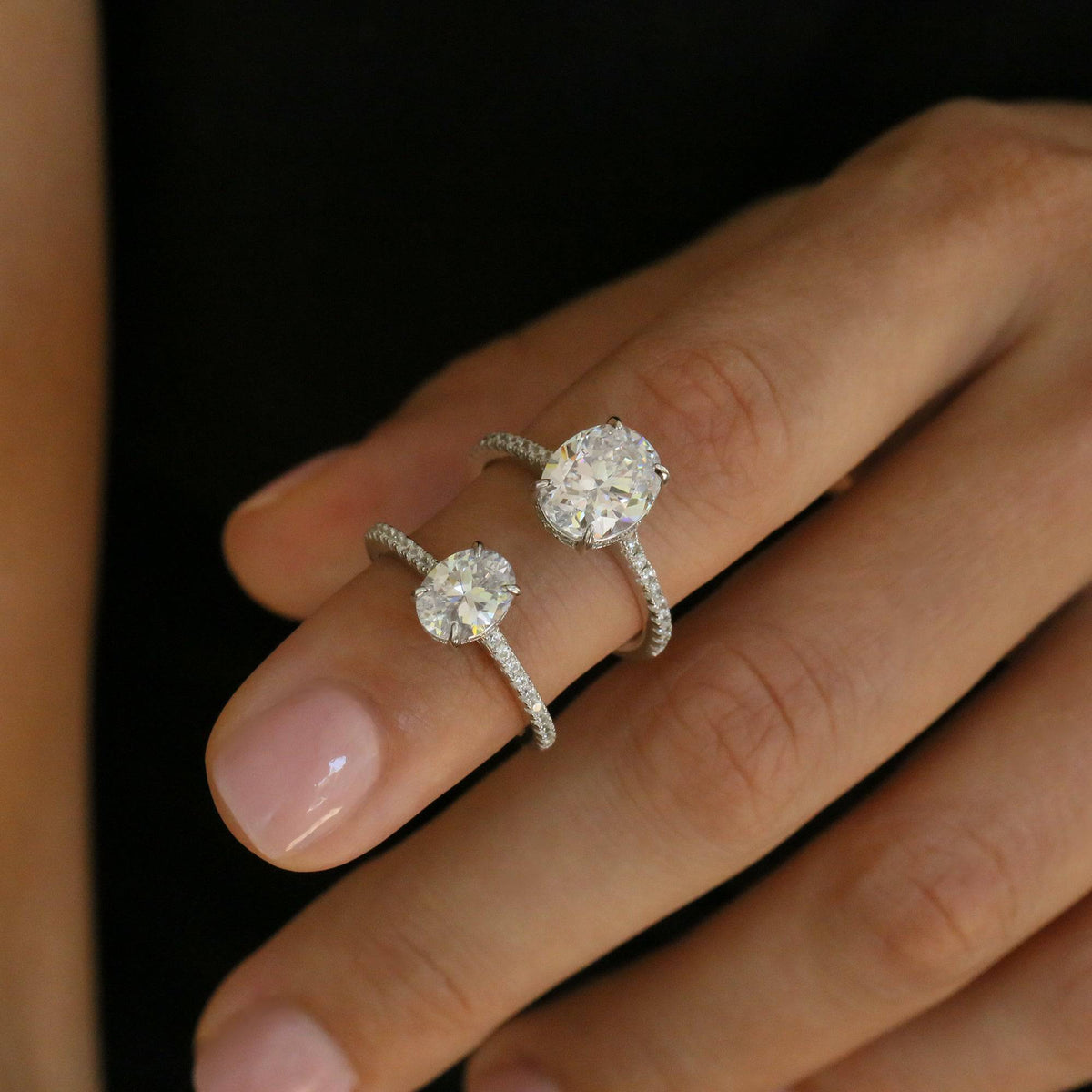 1.25 CT HIDDEN HALO ENGAGEMENT RING - Trove & Co.