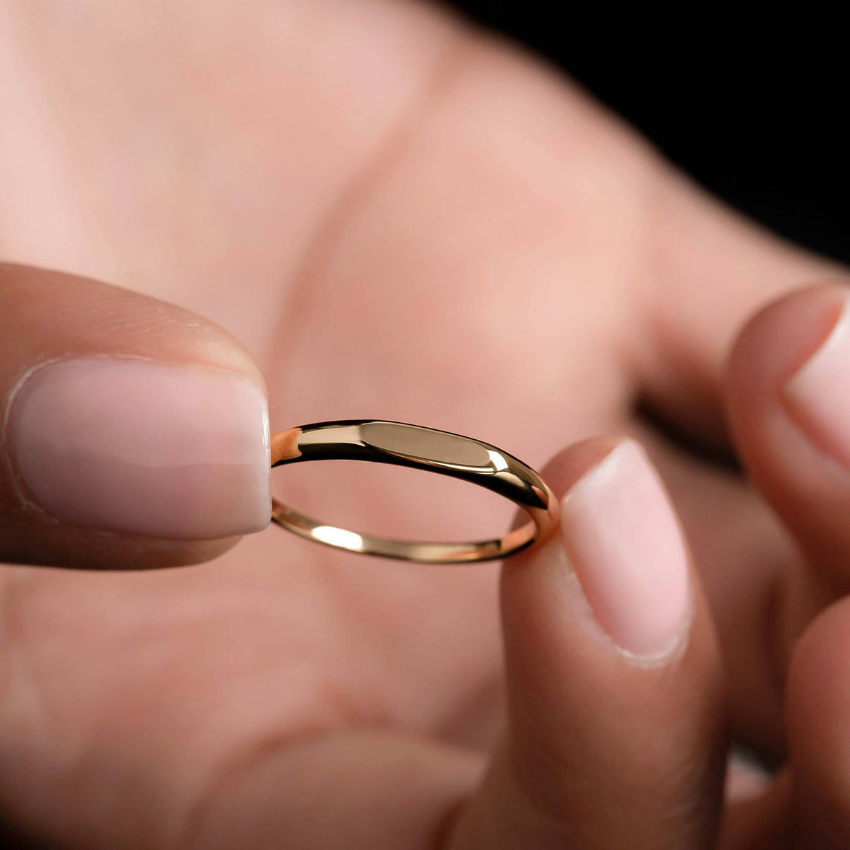 MINI SIGNET RING - Trove & Co.