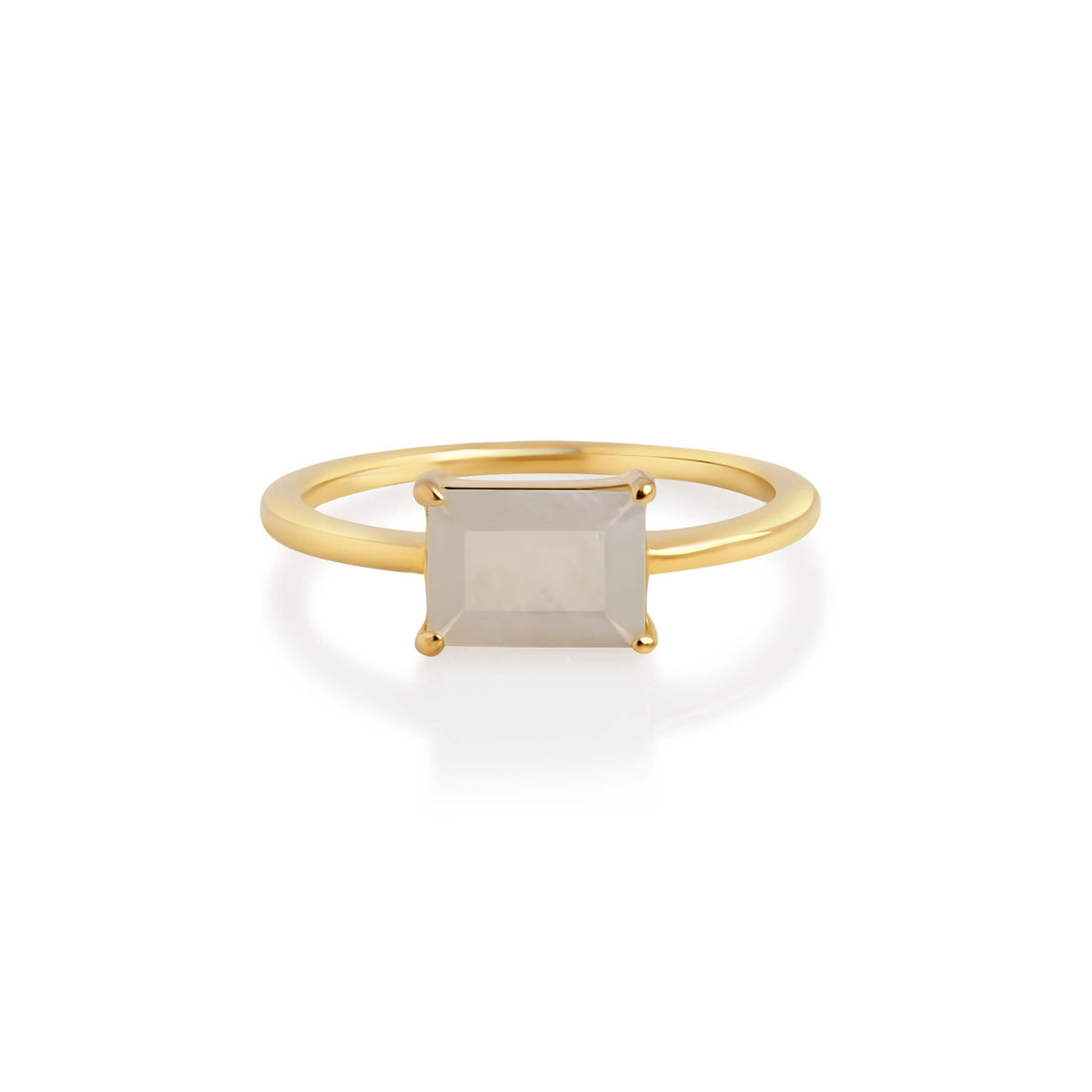 MUSE RING - SMOKEY QUARTZ - Trove & Co.