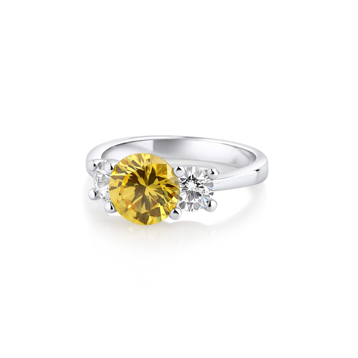 RADIANCE RING WITH CANARY STONE - Trove & Co.