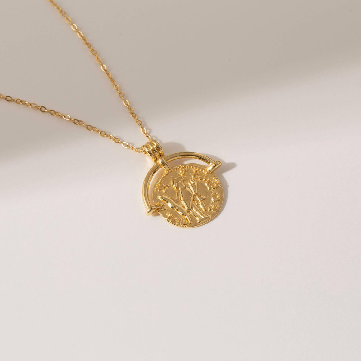 Roman Goddess Pendant - Trove & Co.
